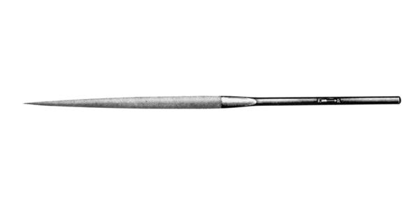 Präzisions-Nadelfeile halbrund Länge 140 mm Hieb 1