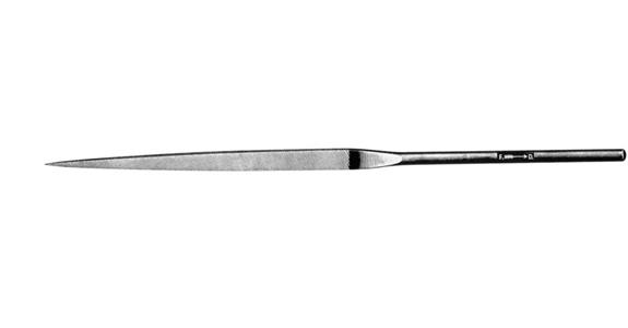 Präzisions-Nadelfeile flachspitz Länge 140 mm Hieb 2