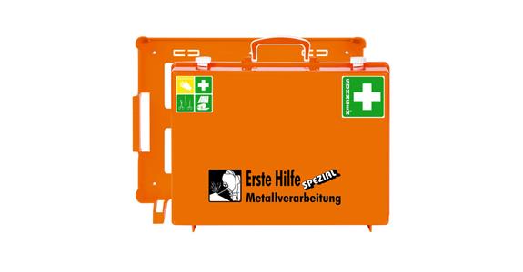 Berufsspezifischer Erste-Hilfe-Koffer Metallverarbeitung 400x300x150 mm
