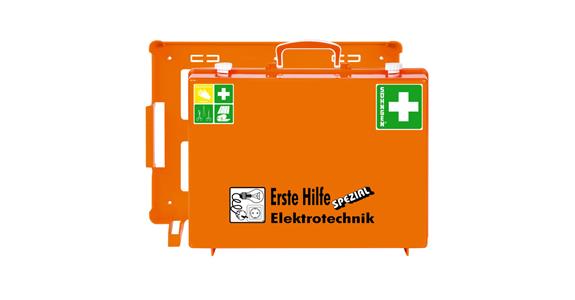 Berufsspezifischer Erste-Hilfe-Koffer Elektrotechnik 400x300x150 mm