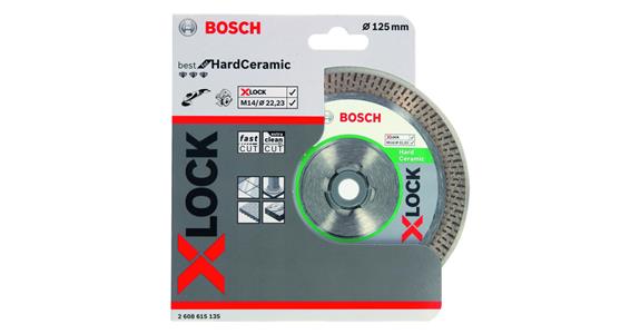 X-LOCK Diamant-Trennscheibe Best for Hard Ceramic Ø 125 mm