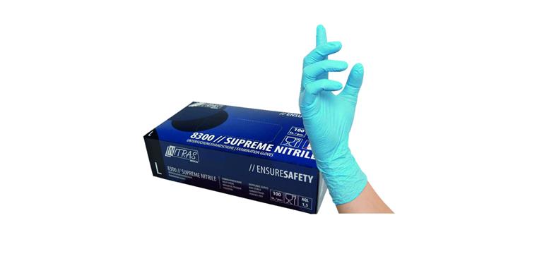 Einweghandschuh Supreme Nitrile 8300 VE=100 Stück Gr.L