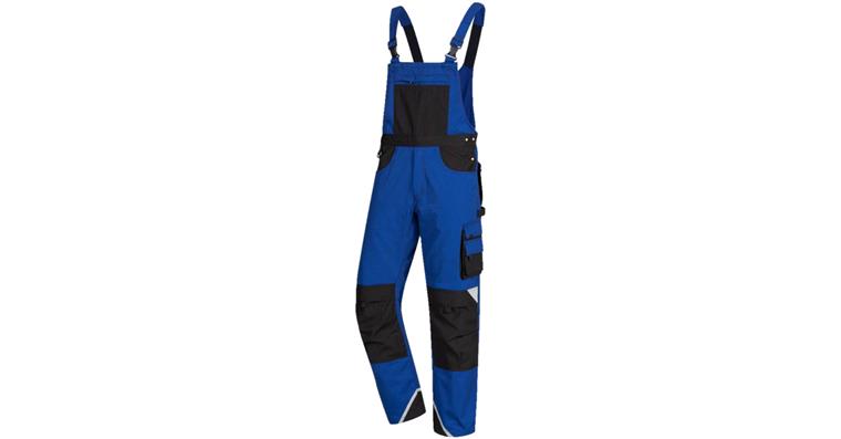 Dungarees MOTION TEX PLUS cornflower blue/black size 102