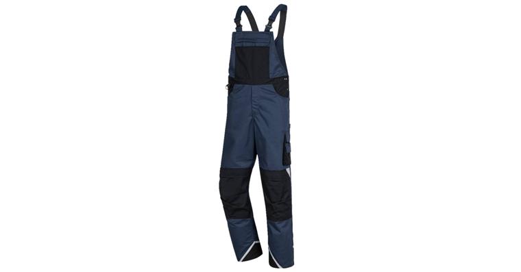 Latzhose MOTION TEX PLUS marineblau/schwarz Gr.90