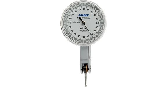 ATORN Fühlhebelmessgerät 0,001 mm Skw. 0,2 mm Messspanne 40 mm