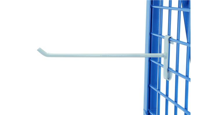 Pin holder 200 mm long D 10 mm 10 mm diameter RAL7035