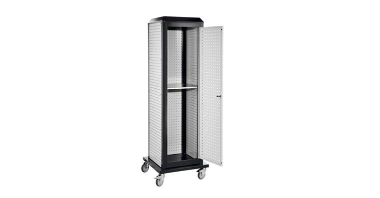 RASTERPLAN tool tower mobile 2015x700x700mm 7035/7016