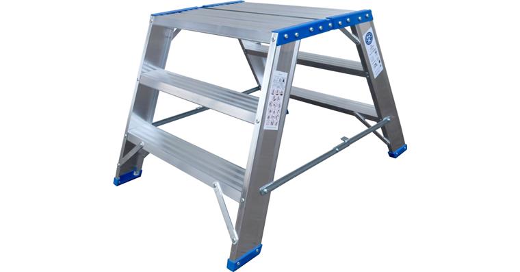 ATORN Leitertritt 2x3 Stufen. klappbar