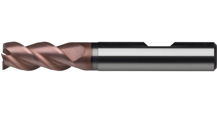 ATORN Vollhartmetall-Schaftfräser Z=3 2,00 mm Ultra beschichtetDIN 6535HB