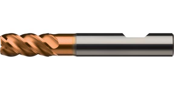 ATORN Vollhartmetall-Schaftfräser Z4 HB, 3,0 x 6 x 10 x 57 mm, beschichtet