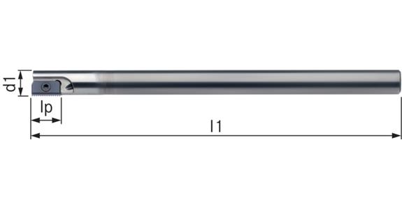ATORN Halter Gewindefräser Einschneider VHMGr. 14 13.2 mm HA