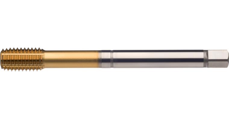 ATORN synchronous thread mould HSSE-PM TiN DIN 371 M8 x 1.25 mm ISO 2 3xD