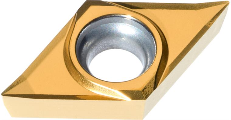 ATORN indexable insert, positive, DCGT 11T308-MN HC6310