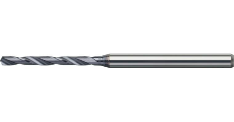 ATORN Mikrobohrer Vollhartmetall HPC 0,8 mm AlOXSN² HA-Schaft mit Innenkühlung