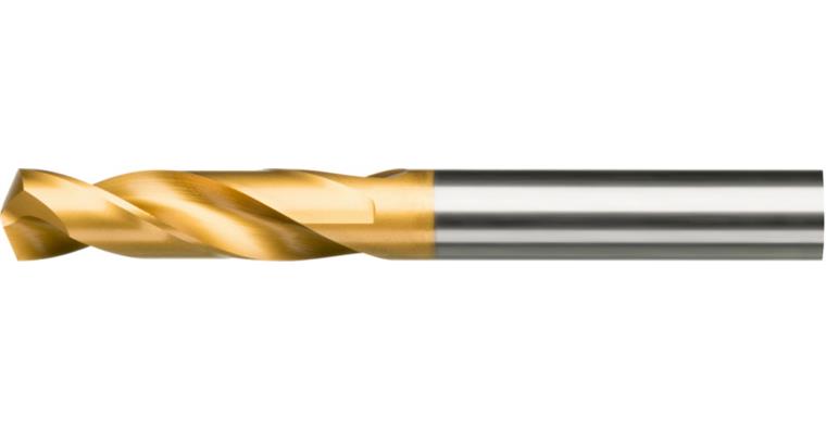 ATORN twist drill NV HSSE-TiN, DIN 1897, 5.3 mm x 62 mm x 26 mm, 130°