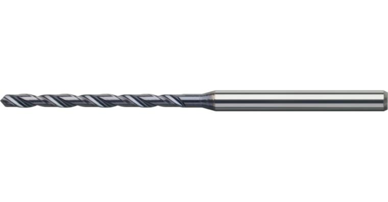 ATORN Mikrobohrer 10xD Vollhartmetall 1,9 mm AlOXSN² HA-Schaft mit Innenkühlung