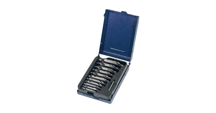 ATORN centre drill set HSSE TiN form A, D=1-1.6-2-2.5-3.15-4-5