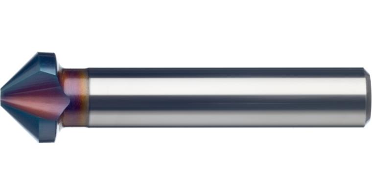 ATORN countersink, 90°, HSS-TiNAIO x T=3, 10.0 x 50 mm, DIN 335 shape C