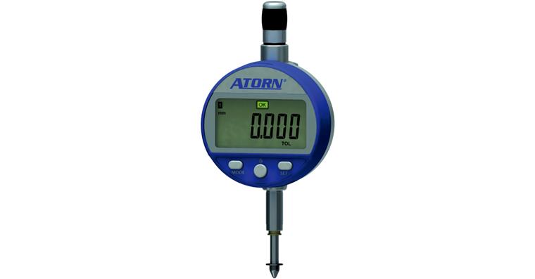 ATORN elec. dial gauge 12.5 mm meas. range 0.01 mm increment for dynamic meas.