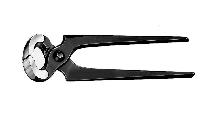 ATORN Kneifzange DIN 9243 A 200 mm poliert