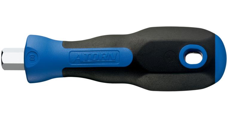 1002529004 ATORN Bithalter-Schraubendreher 1/4 Zoll 2-Komponenten Griff