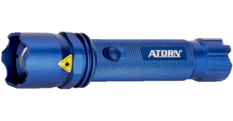 ATORN LED high-power lamp, 1-watt Cree LED, IP 66 with rechargeable battery
