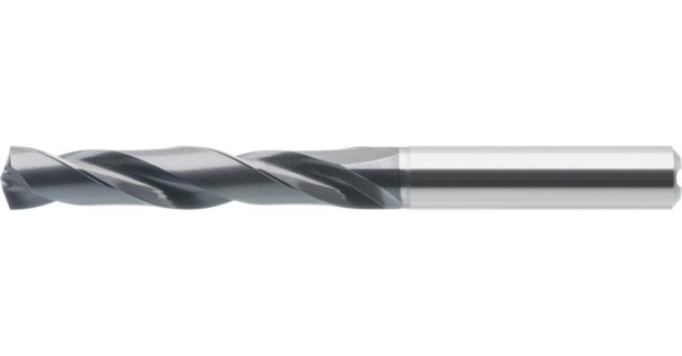 ATORN VHM Bohrer UNI TiAlNplus 5xD mit IK 5,0 mm Zylinderschaft HA