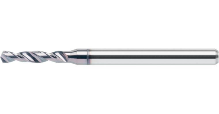 ATORN Mikrobohrer VHM-TiAlN HPC 0,1 mm x 3 mm x 38 mm HA