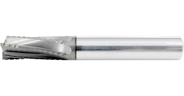 ATORN VHM HSC-Schaftfräser Dia - G/CFK Durchmesser 8,0 mm W10 Grad 100x40 z:6 d8