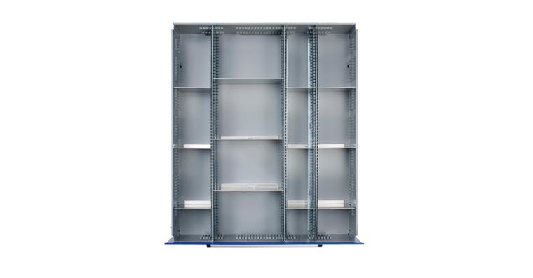 Drawer divider set 16 compartments height 120 mm DB series
