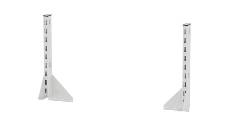 Trägerstützen paarweise L/R H470 mm