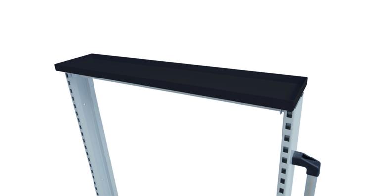 Top tray shelf for CNC trolley cat. no. 83959 101+201 RAL 7035/7016