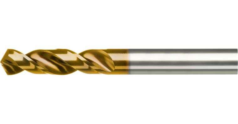 ATORN twist drill x HSSE-PM TiN, DIN 1897, 2.4 mm x 43 mm x 14 mm, 118°