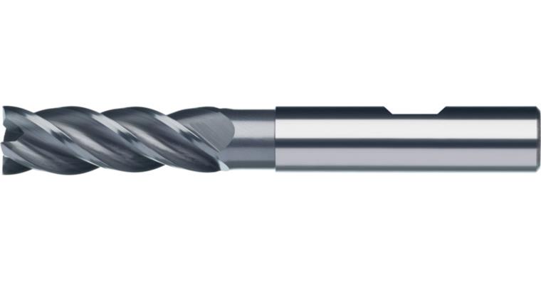 ATORN VHM Schaftfräser D 20,0 x 57 x 85 x 125 mm HB-Schaft 4 Schneiden, ULTRA MS