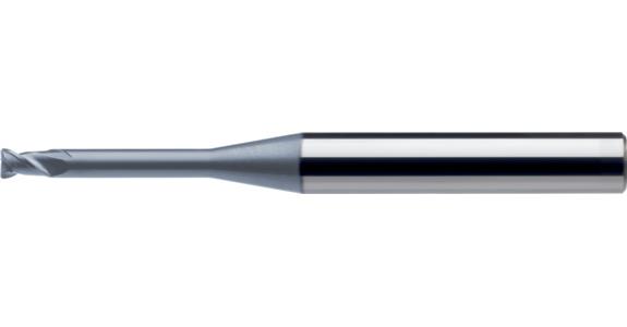 ATORN VHM Mini-Torusfräser Durchmesser 1,2 X 12 X 50 mm, HA-Schaft