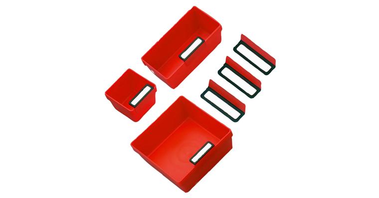 1084492124 Kleinteilekästen-Set Höhe 70 mm für Schubladenbreite (Innenmaß) 887 mm