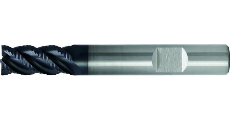 SC roughing cutter type HR TiAlN 45° normal HB shank T=5 dia. 16x32x92 mm
