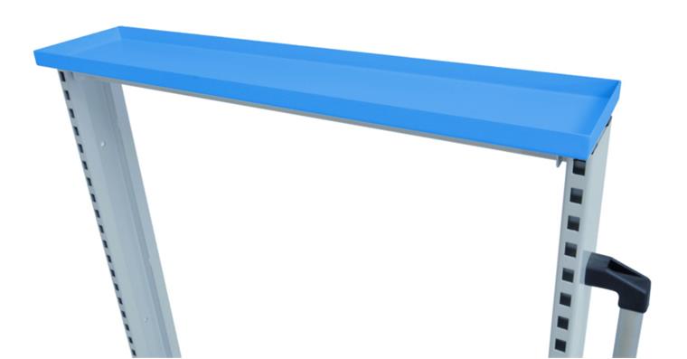 Top tray shelf for CNC trolley cat. no. 83959 101+201 RAL 7035/5012