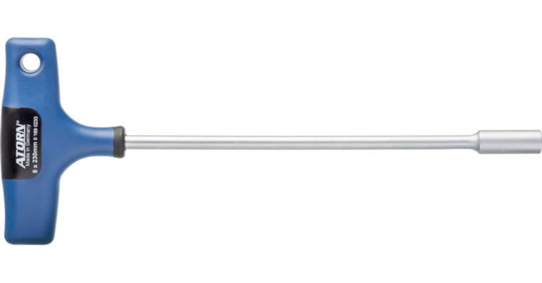 ATORN hex socket wrench with T-handle, 9x230 mm