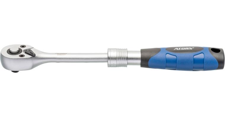 ATORN telescopic reversible ratchet 1/4 inch 150-200 mm