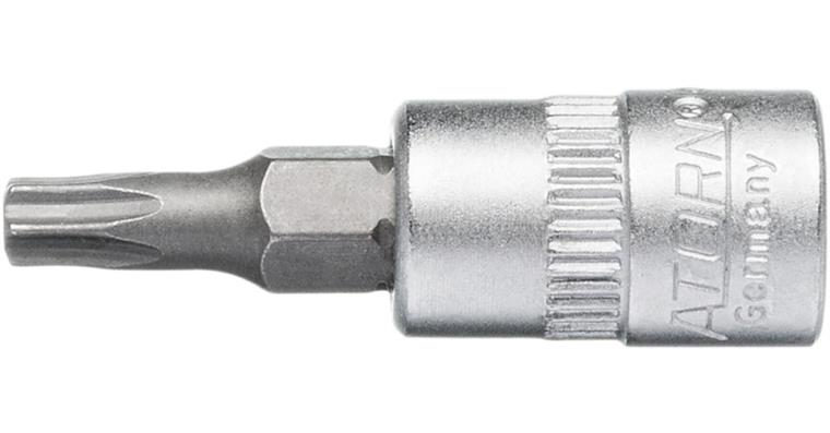 ATORN screwdriver bit for TX socket T 25 1/4 inch