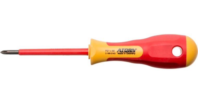 ATORN VDE cross-head screwdriver PZ 1 x 80 mm
