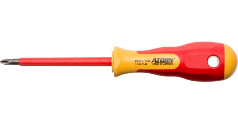 ATORN VDE cross-head screwdriver PZ 2 x 100 mm