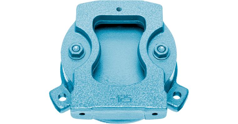 ATORN rotary base for 150 mm parallel vice, blue