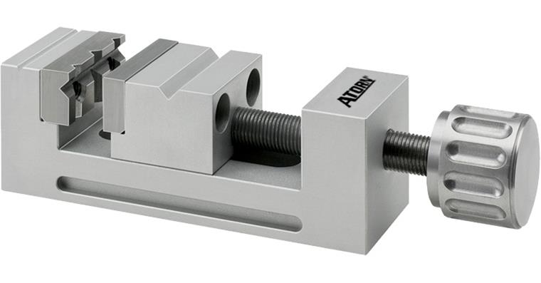 ATORN alu. miniature vice 100x35x35 mm, clamp. width 35 mm, clamp. depth 35 mm