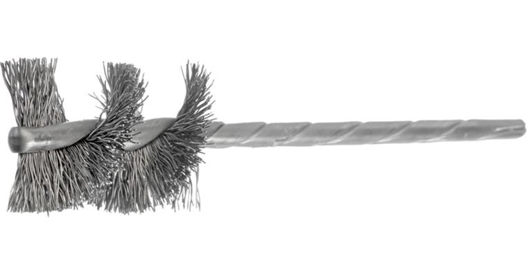 ATORN stainless V2A wire tube brush, 0.20 mm, 16x17.5x25x89 mm