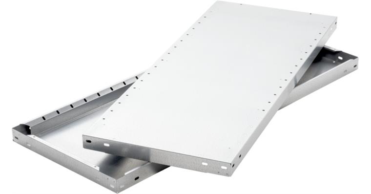 ATORN shelves f. boltless shelv. system 1,000x400 mm zinc-pl., 115 kg per shelf