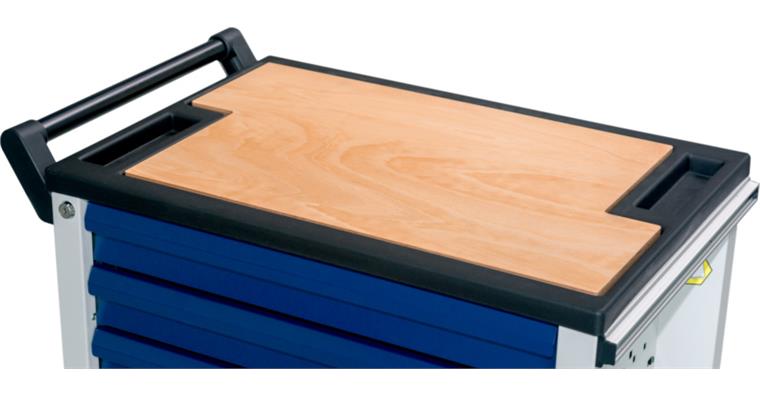 wooden panel, multiplex beechwood, for ATORN tool trolley nos. 50278 560/570/571