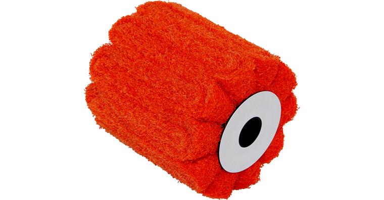 ATORN Faltwalze Schleifvlies Normalkorund Color 100x100x19 mm, K80, orange