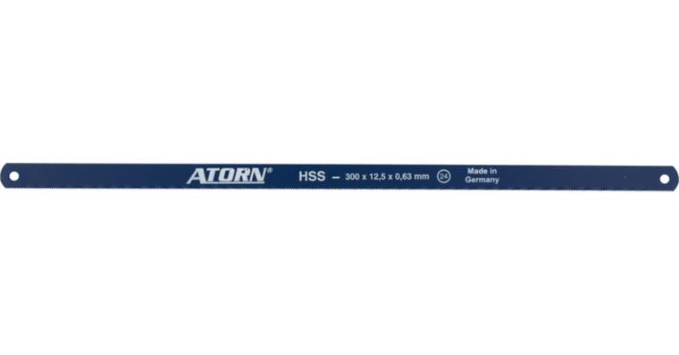 ATORN hacksaw blade 24 teeth 300x13x0.65 mm HSS
